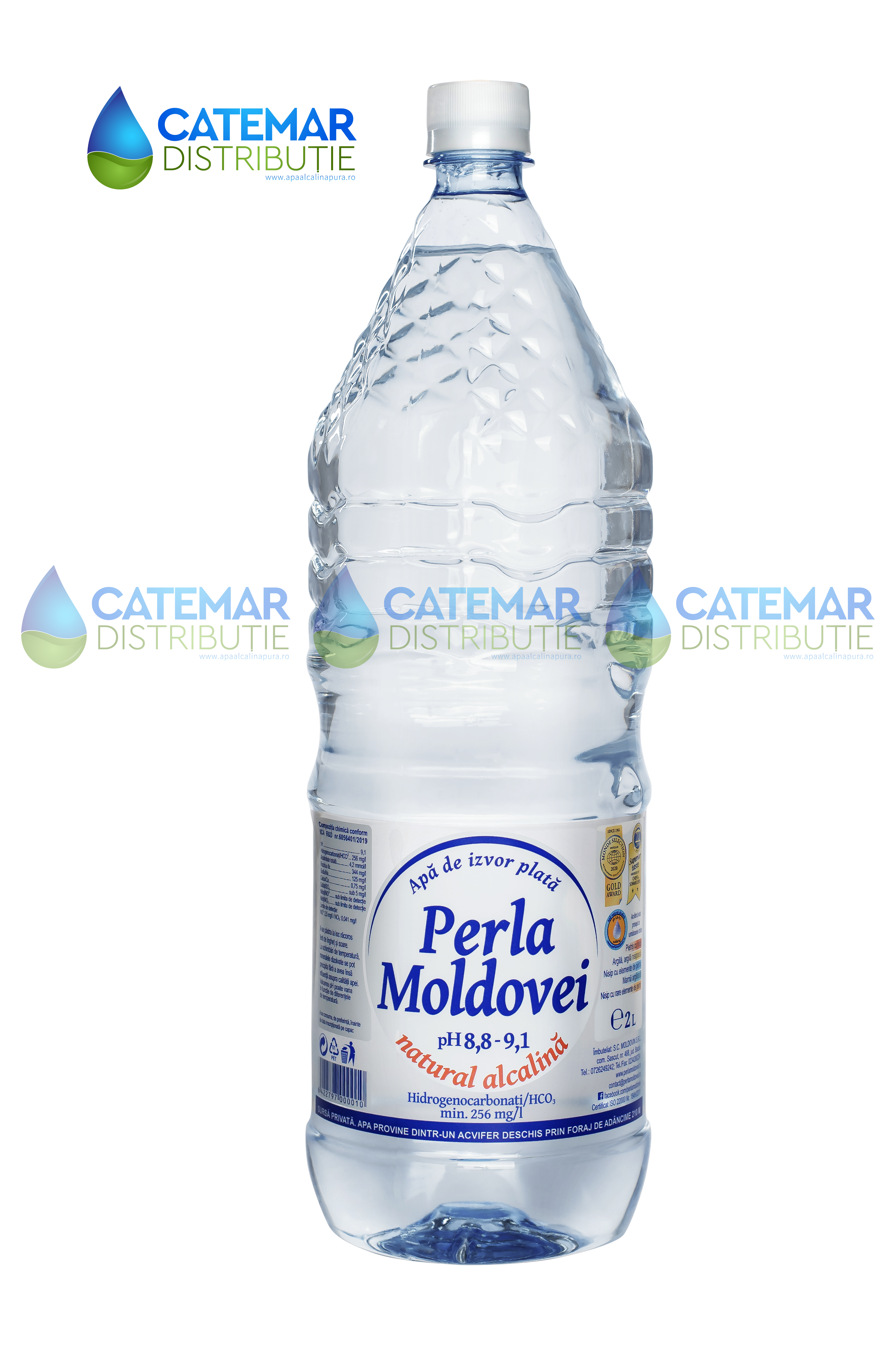 apa alcalina Perla Moldovei la 2 litri